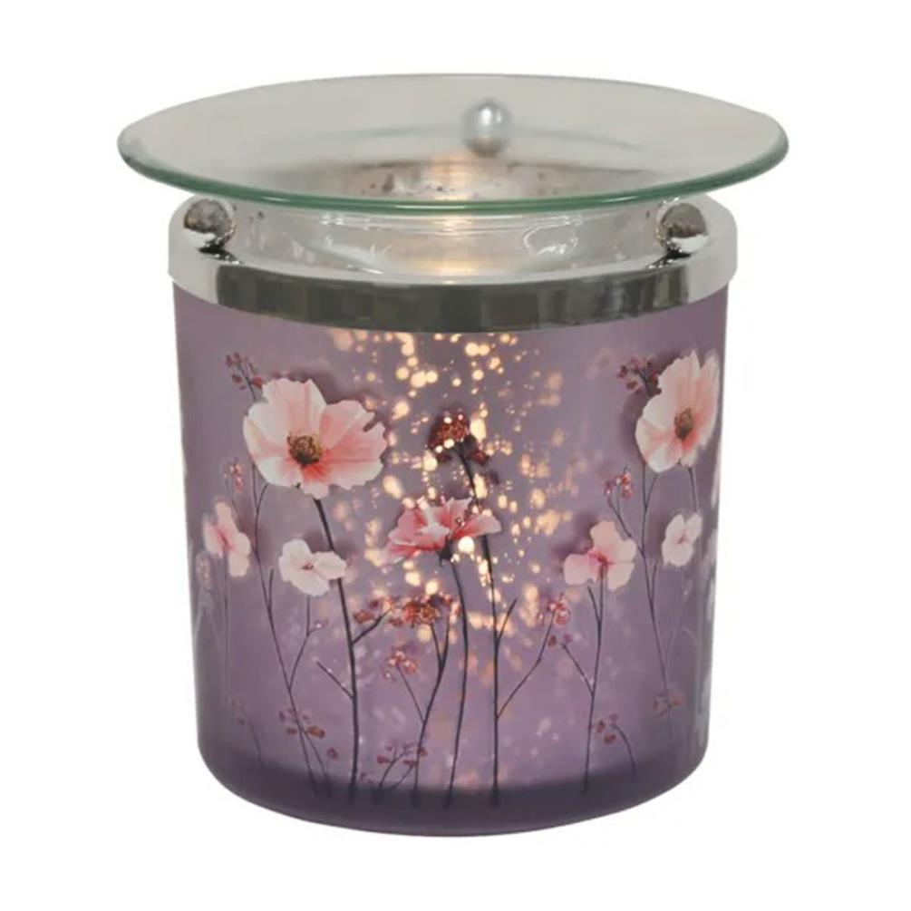 Aroma Purple Floral Wax Melt Warmer Extra Image 1